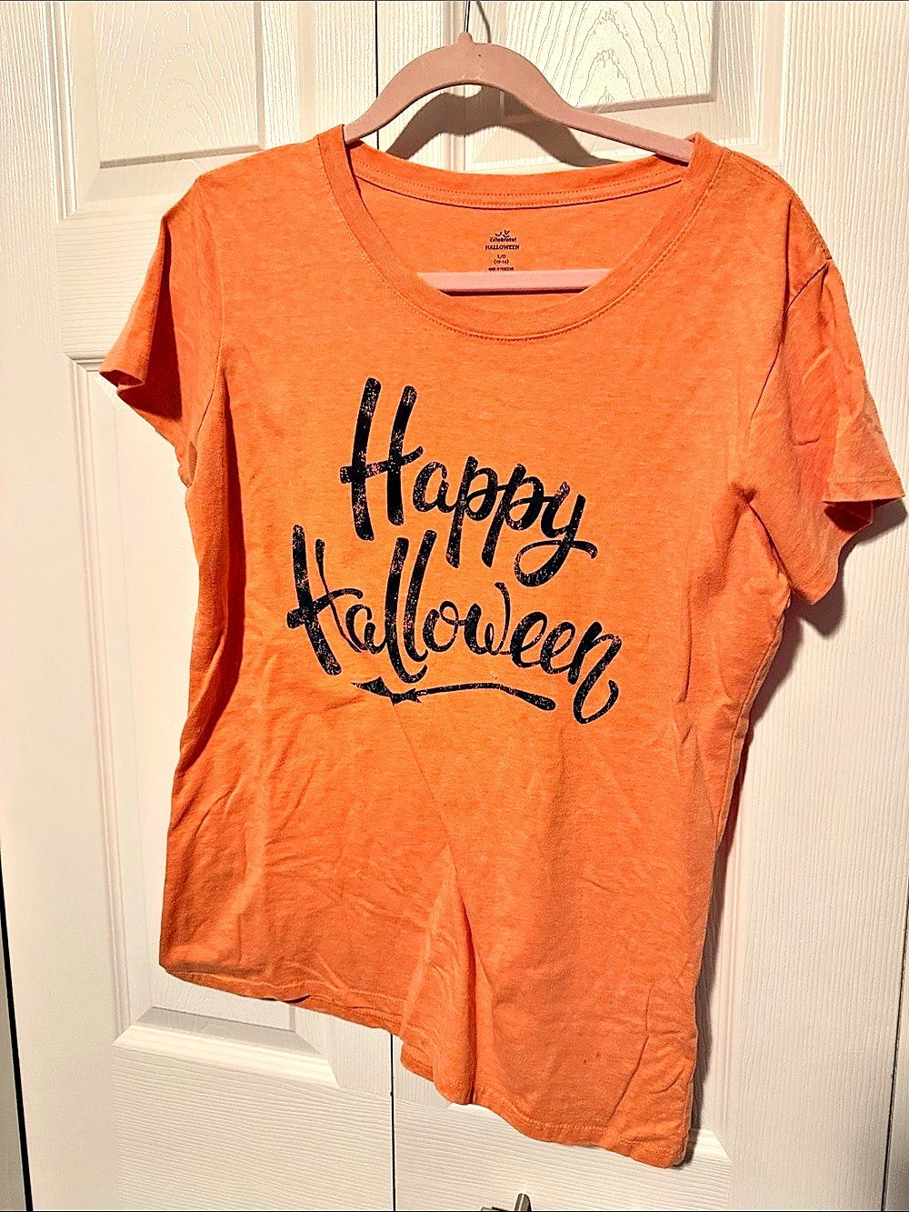 Celebrate! Halloween Happy Halloween Graphic Tee Size Large